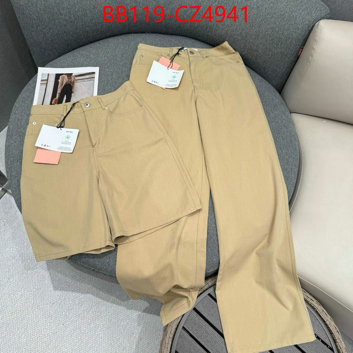 Clothing-MIU MIU best like ID: CZ4941 $: 119USD