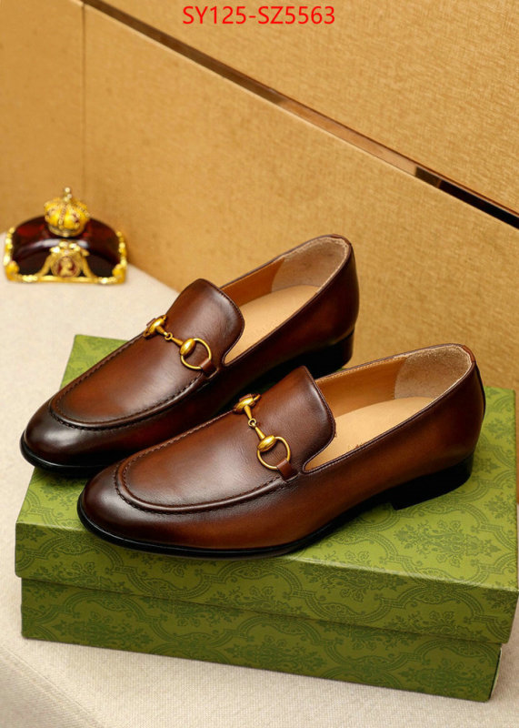 Men Shoes-Gucci designer 7 star replica ID: SZ5563 $: 125USD