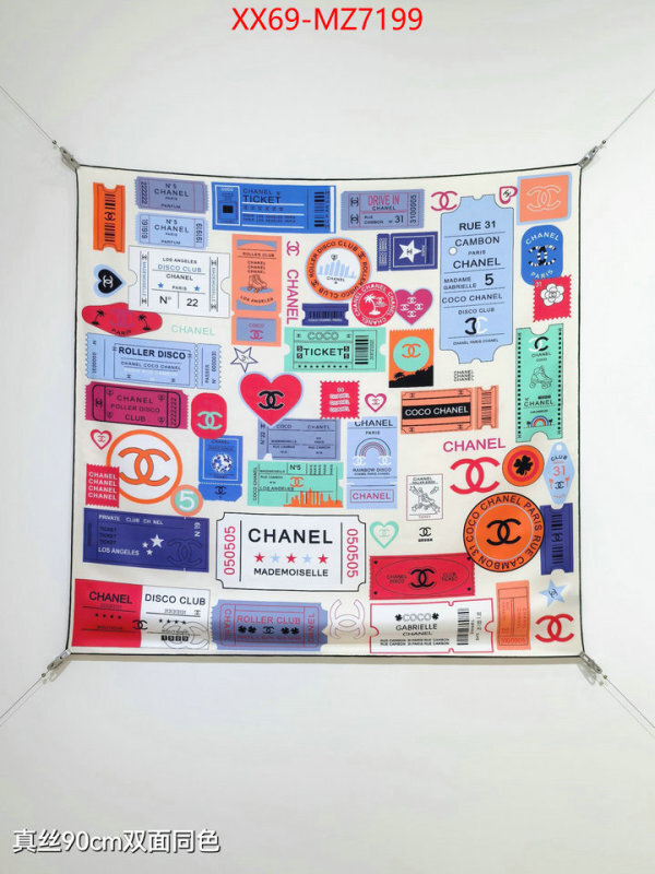 Scarf-Chanel 2024 luxury replicas ID: MZ7199 $: 69USD