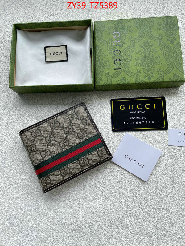 Gucci Bags(4A)-Wallet- best capucines replica ID: TZ5389 $: 39USD,