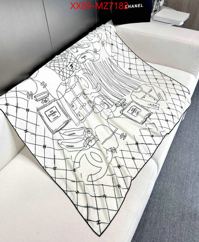 Scarf-Chanel shop cheap high quality 1:1 replica ID: MZ7182 $: 89USD
