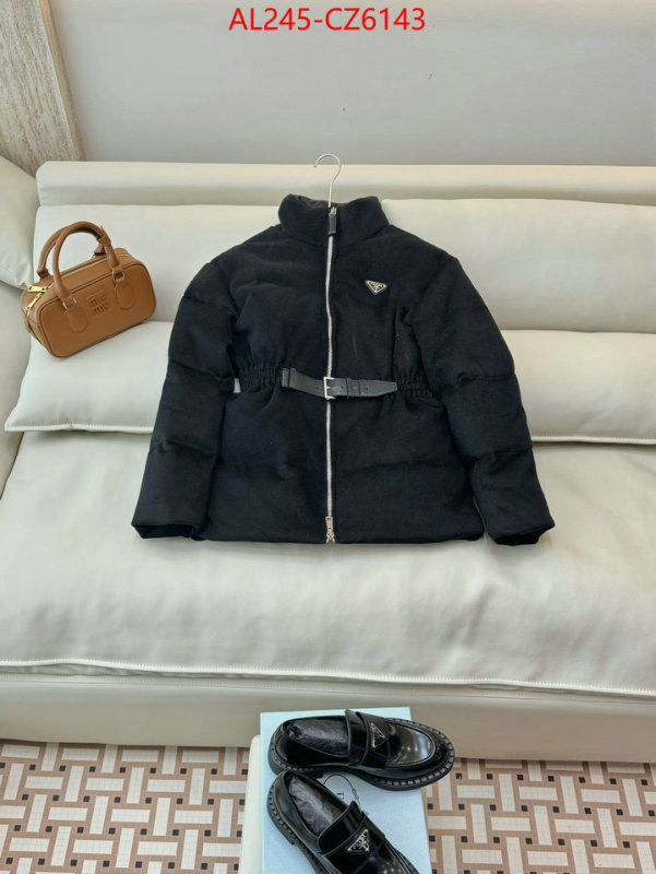 Down jacket Women-Prada fake high quality ID: CZ6143 $: 245USD