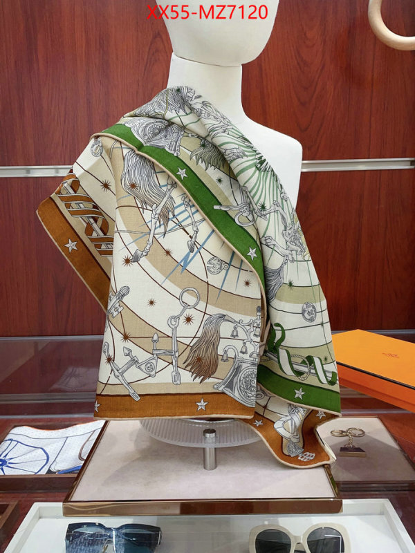 Scarf-Hermes buy high-quality fake ID: MZ7120 $: 55USD
