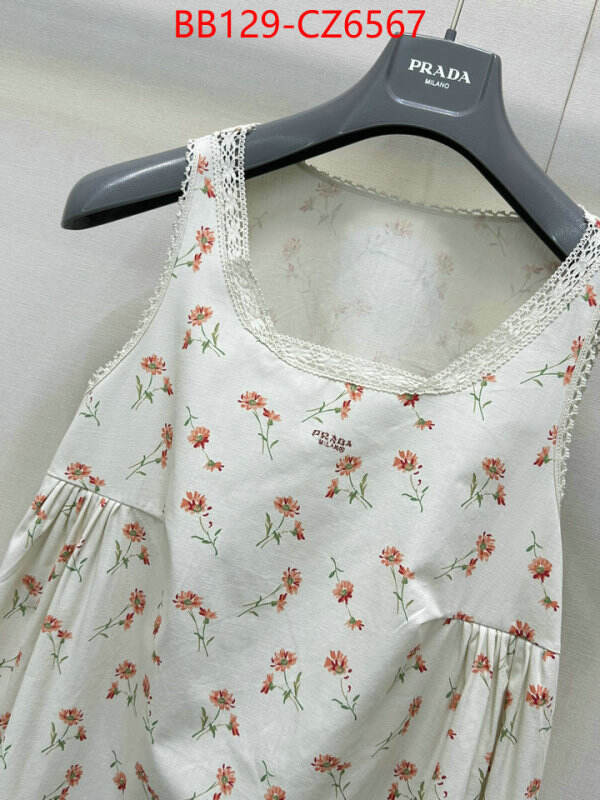 Clothing-Prada 1:1 replica ID: CZ6567 $: 129USD