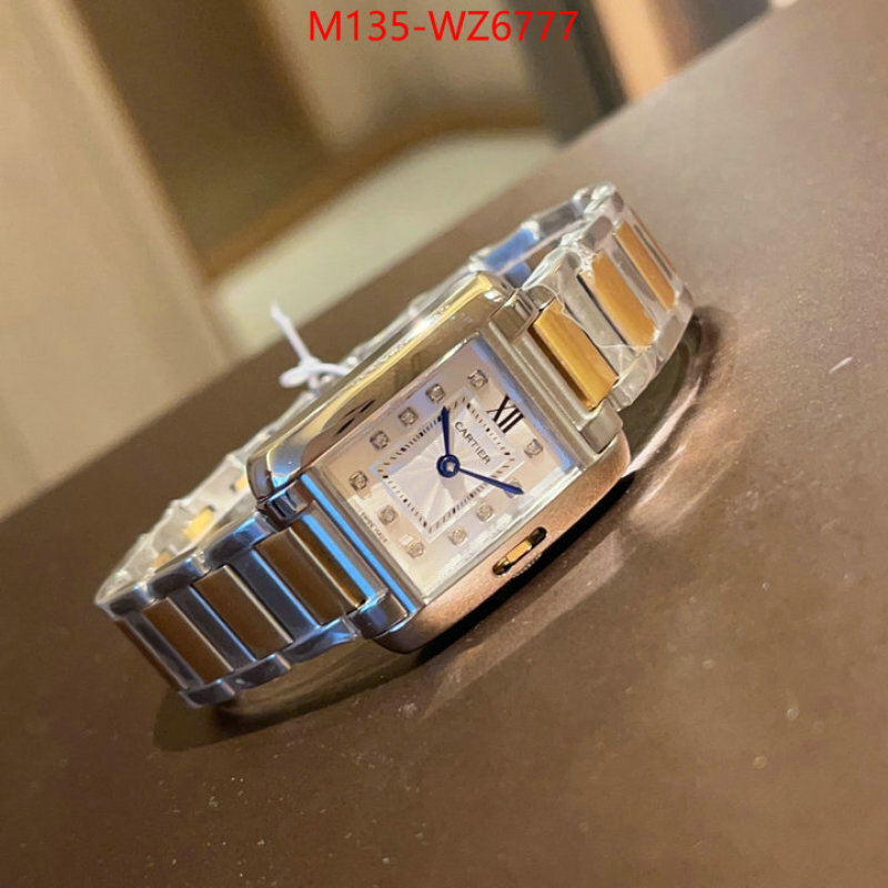 Watch(4A)-Cartier designer wholesale replica ID: WZ6777 $: 135USD
