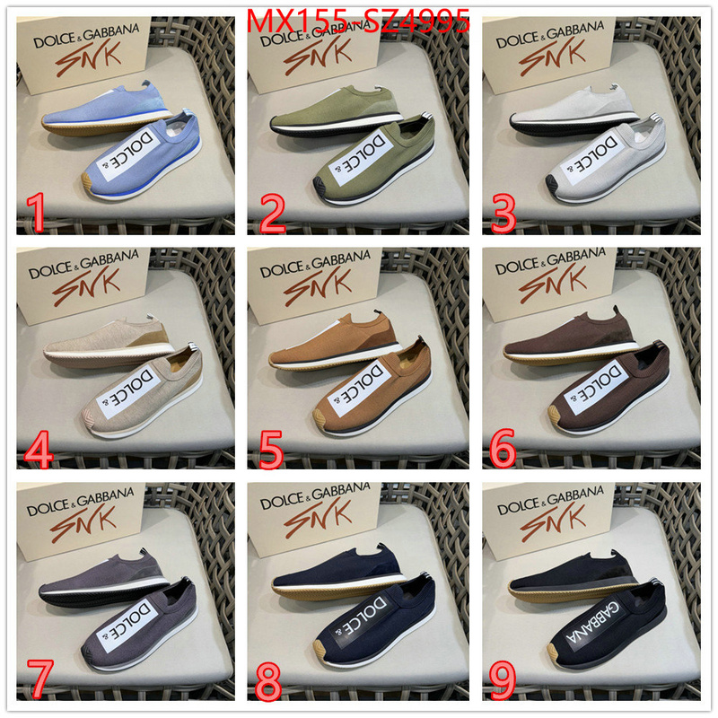 Men Shoes-DG aaaaa replica designer ID: SZ4995 $: 155USD