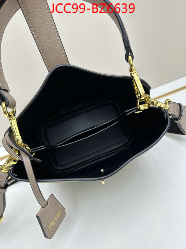 Prada Bags(4A)-bucket bag luxury 7 star replica ID: BZ6639 $: 99USD,