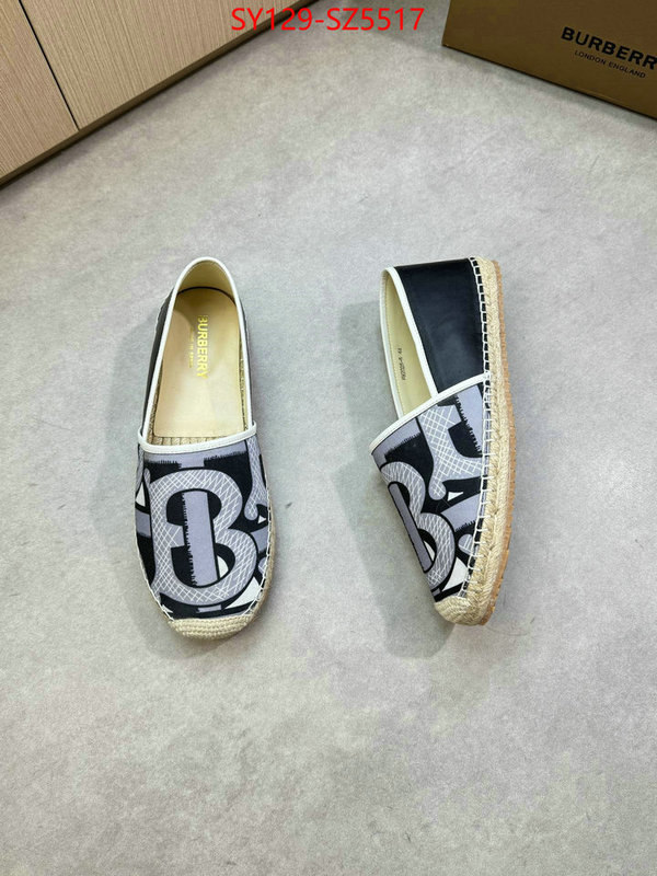 Men Shoes-Burberry aaaaa class replica ID: SZ5517 $: 129USD