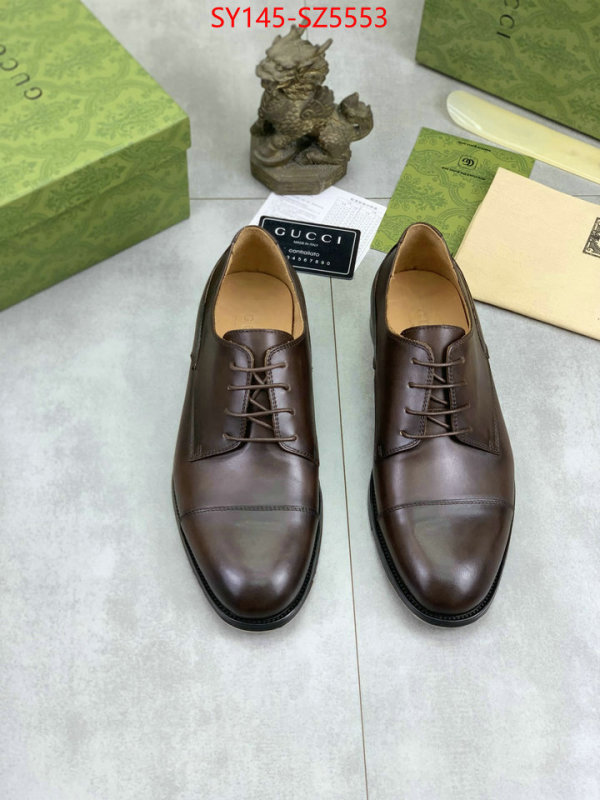 Men Shoes-Gucci aaaaa+ replica ID: SZ5553 $: 145USD