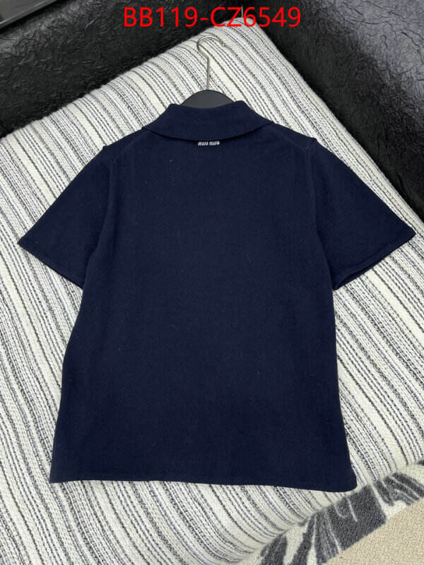 Clothing-MIU MIU for sale online ID: CZ6549 $: 119USD