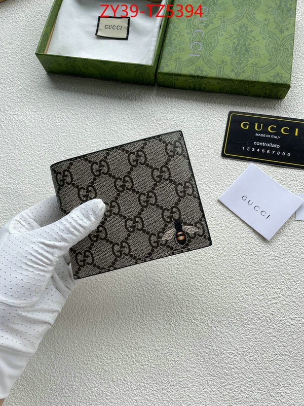 Gucci Bags(4A)-Wallet- where could you find a great quality designer ID: TZ5394 $: 39USD,