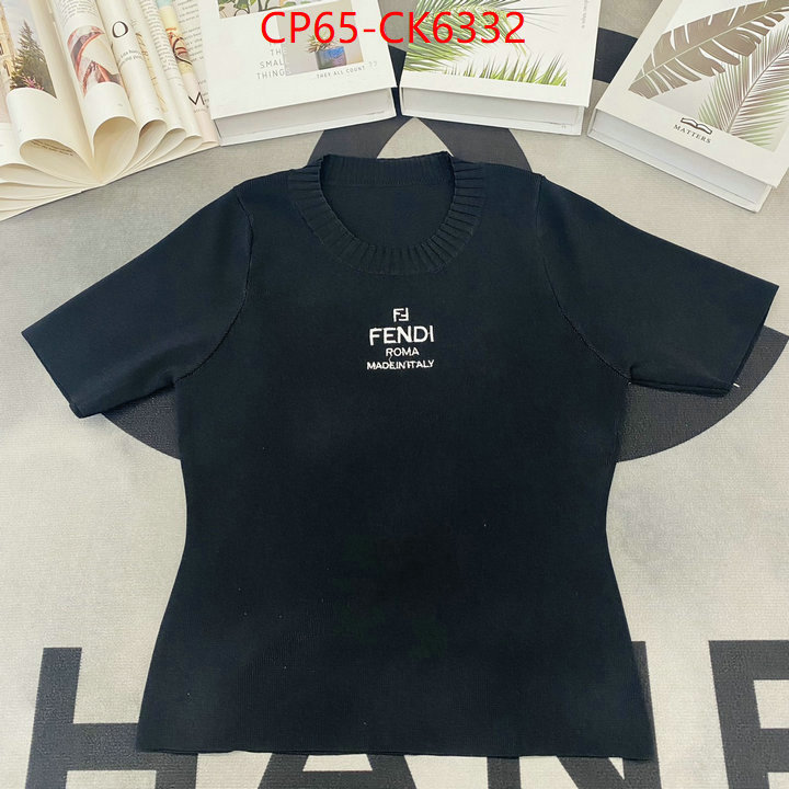 Clothing-Fendi what 1:1 replica ID: CK6332 $: 65USD