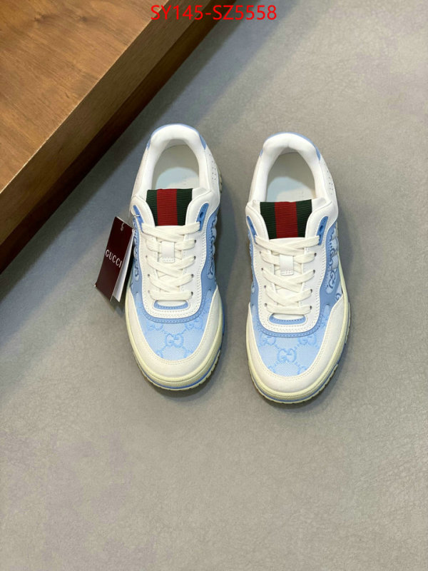 Men Shoes-Gucci what is a 1:1 replica ID: SZ5558 $: 145USD