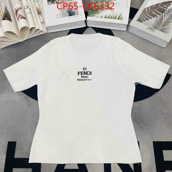 Clothing-Fendi what 1:1 replica ID: CK6332 $: 65USD