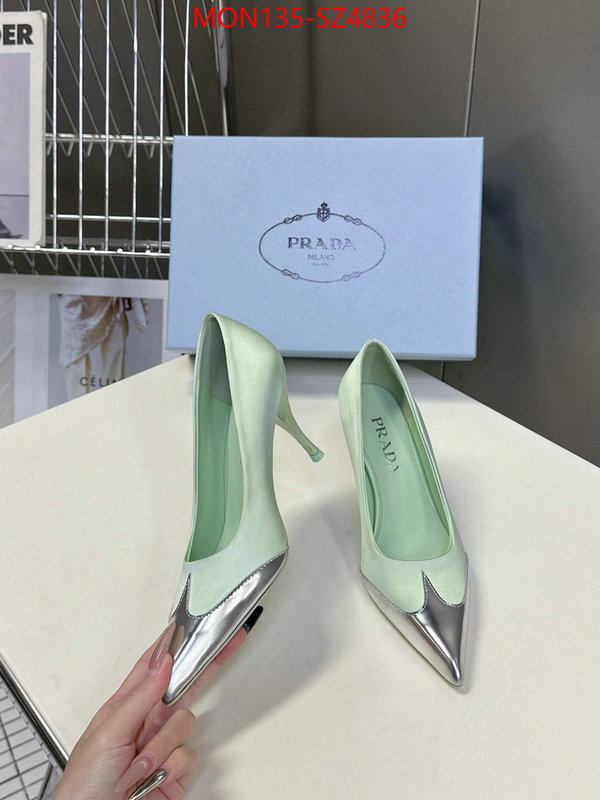 Women Shoes-Prada 2024 luxury replicas ID: SZ4836 $: 135USD