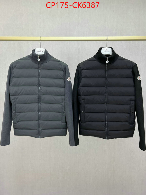 Down jacket Men-Moncler cheap wholesale ID: CK6387 $: 175USD