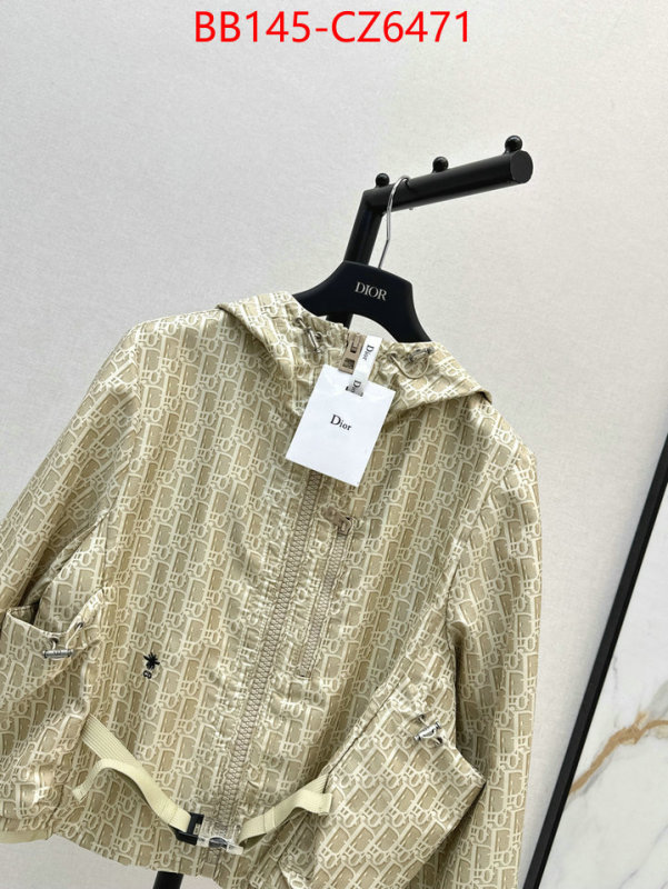 Clothing-Dior aaaaa quality replica ID: CZ6471 $: 145USD