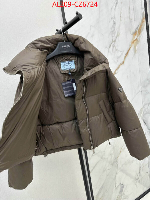 Down jacket Women-Prada cheap replica ID: CZ6724 $: 209USD