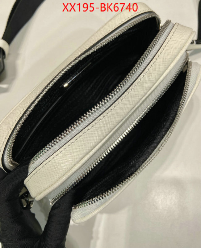 Prada Bags(TOP)-Crossbody- aaaaa+ replica designer ID: BK6740 $: 195USD,