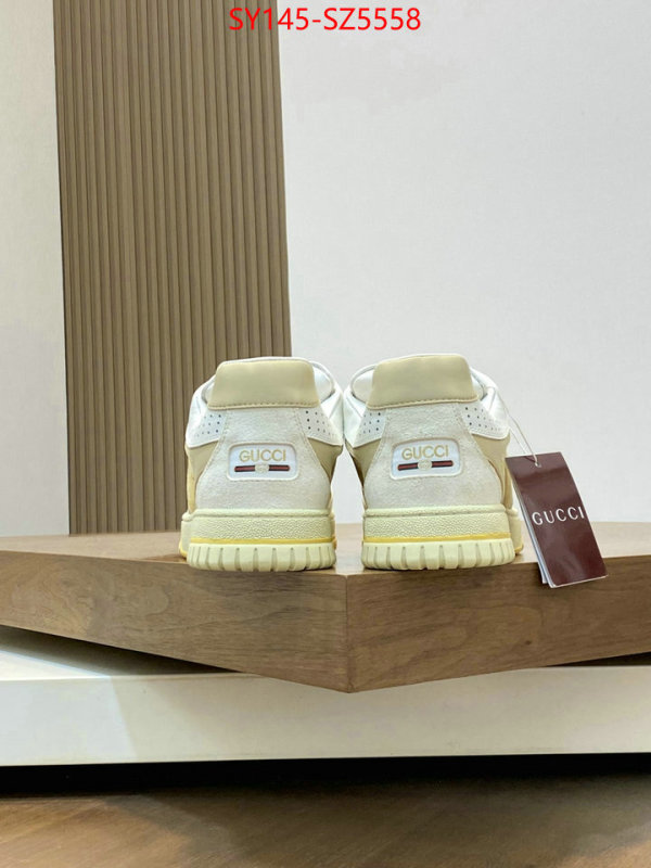 Men Shoes-Gucci what is a 1:1 replica ID: SZ5558 $: 145USD