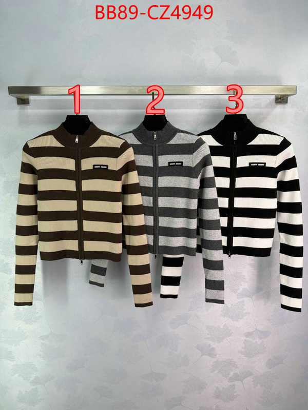 Clothing-MIU MIU we curate the best ID: CZ4949 $: 89USD