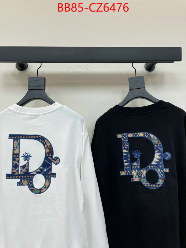 Clothing-Dior buy cheap ID: CZ6476 $: 85USD