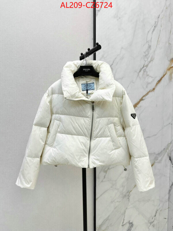 Down jacket Women-Prada cheap replica ID: CZ6724 $: 209USD