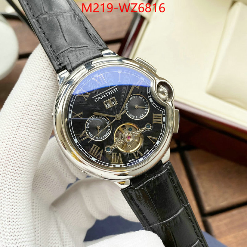 Watch(TOP)-Cartier the best designer ID: WZ6816 $: 219USD