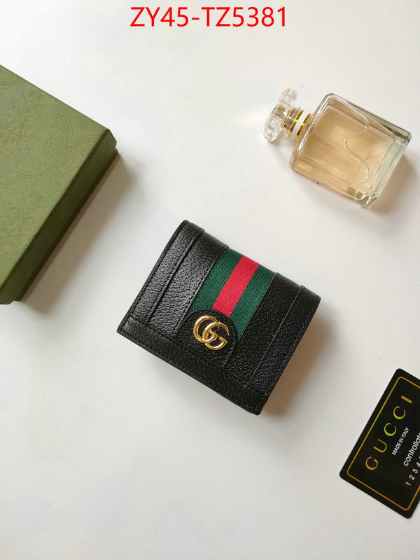 Gucci Bags(4A)-Wallet- find replica ID: TZ5381 $: 45USD,