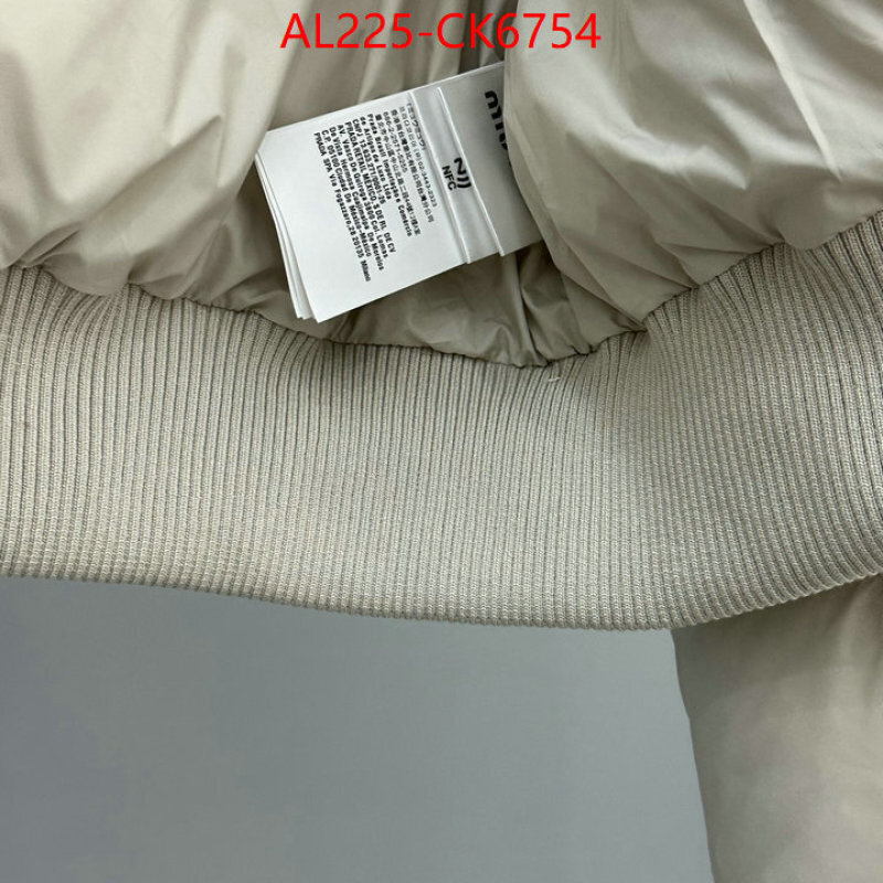 Down jacket Women-Miu Miu best replica 1:1 ID: CK6754 $: 225USD