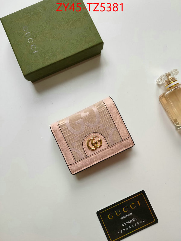Gucci Bags(4A)-Wallet- find replica ID: TZ5381 $: 45USD,