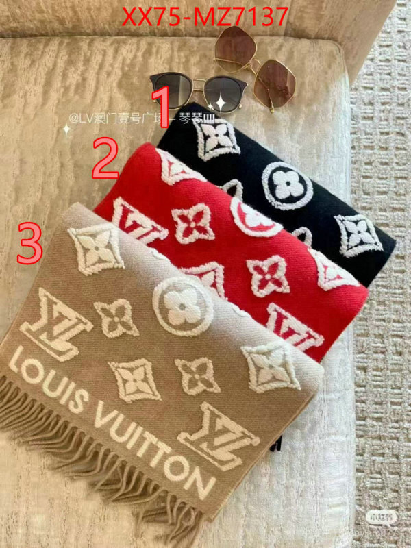 Scarf-LV replica for cheap ID: MZ7137 $: 75USD