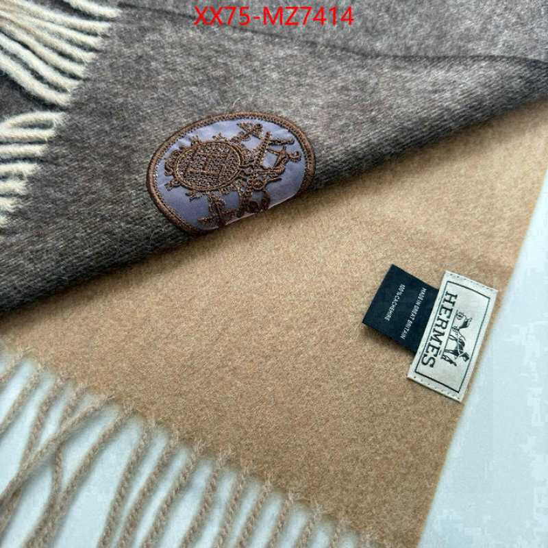 Scarf-Hermes what's the best place to buy replica ID: MZ7414 $: 75USD