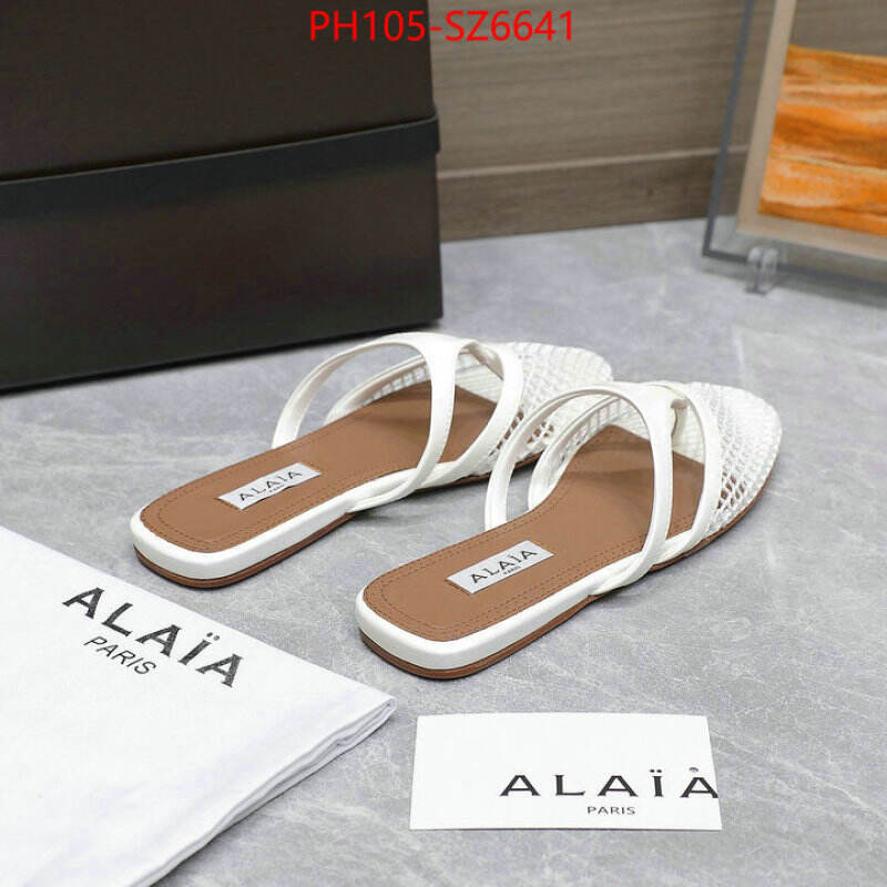 Women Shoes-ALAIA aaaaa+ quality replica ID: SZ6641 $: 105USD
