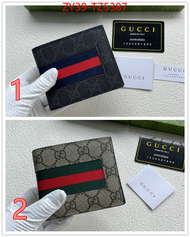Gucci Bags(4A)-Wallet- find replica ID: TZ5387 $: 39USD,