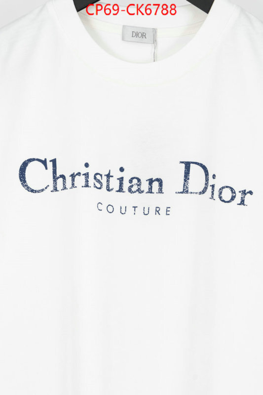 Clothing-Dior highest quality replica ID: CK6788 $: 69USD
