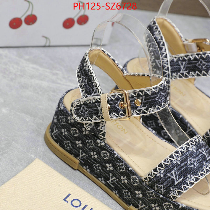 Women Shoes-LV wholesale designer shop ID: SZ6728 $: 125USD