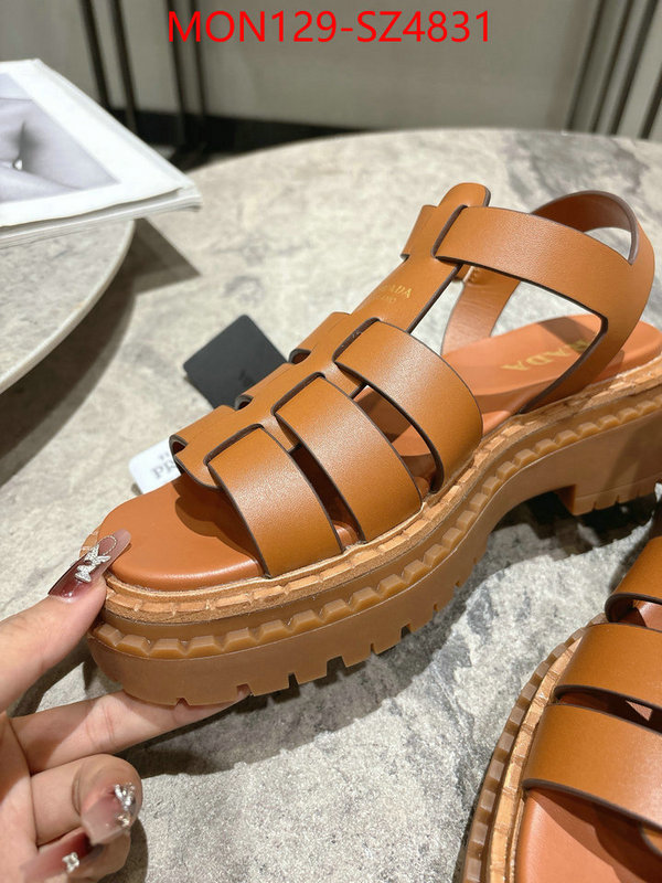 Women Shoes-Prada highest quality replica ID: SZ4831 $: 129USD