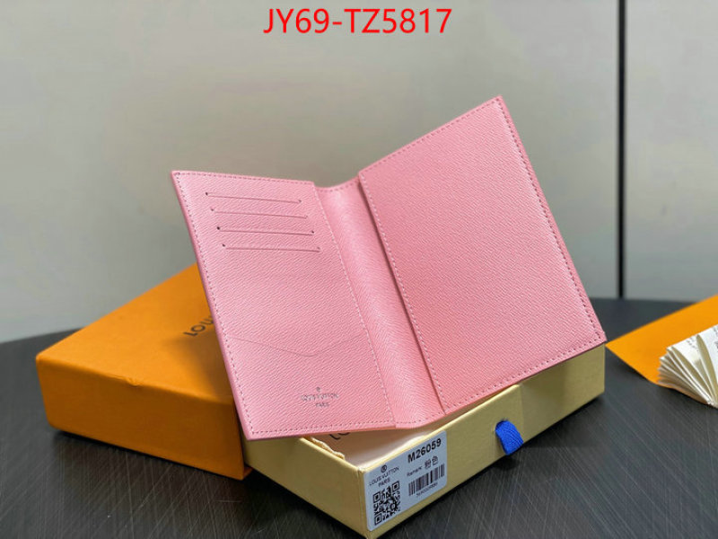 LV Bags(TOP)-Wallet designer fake ID: TZ5817 $: 69USD,