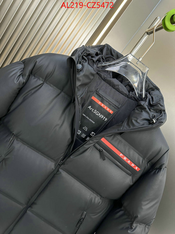 Down jacketMen-Prada buy 2024 replica ID: CZ5472 $: 219USD