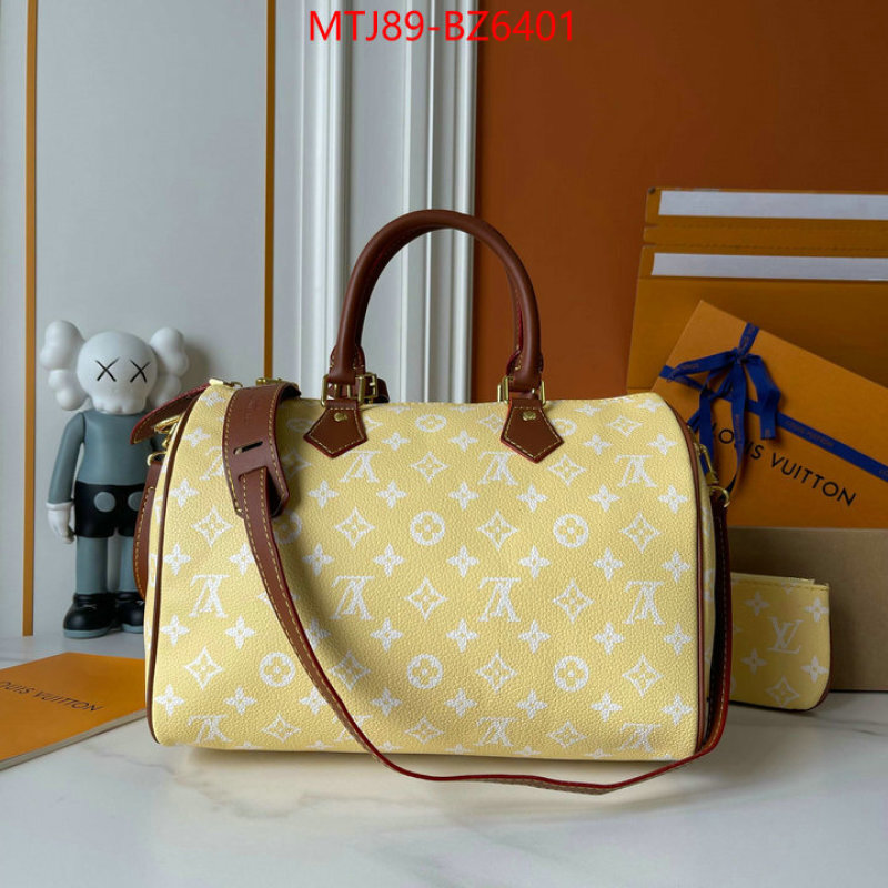 LV Bags(4A)-Speedy- fake high quality ID: BZ6401 $: 89USD,