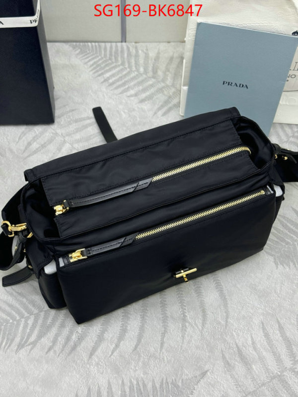Prada Bags(TOP)-Crossbody- highest quality replica ID: BK6847 $: 169USD,