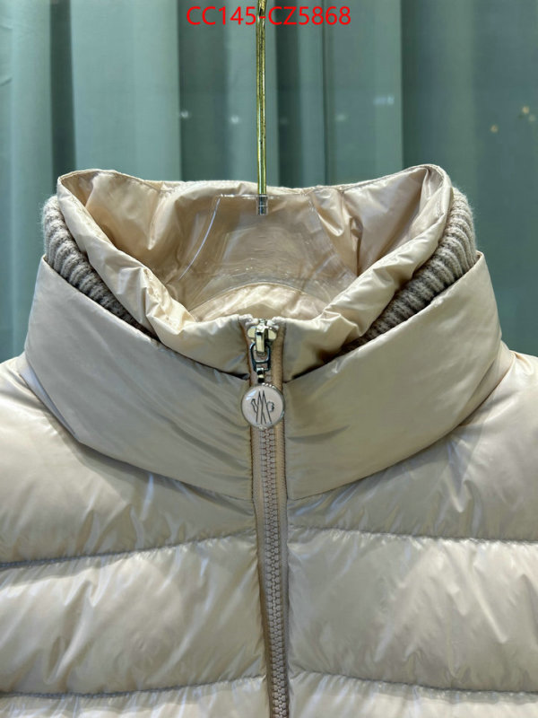 Down jacket Women-Moncler designer wholesale replica ID: CZ5868 $: 145USD