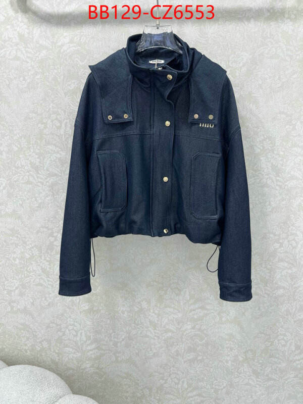 Clothing-MIU MIU best fake ID: CZ6553 $: 129USD