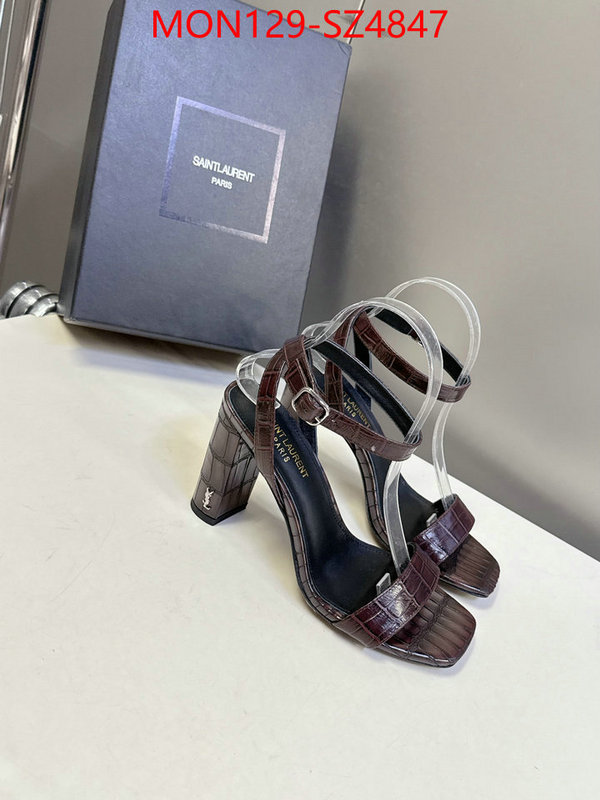 Women Shoes-YSL replica aaaaa+ designer ID: SZ4847 $: 129USD