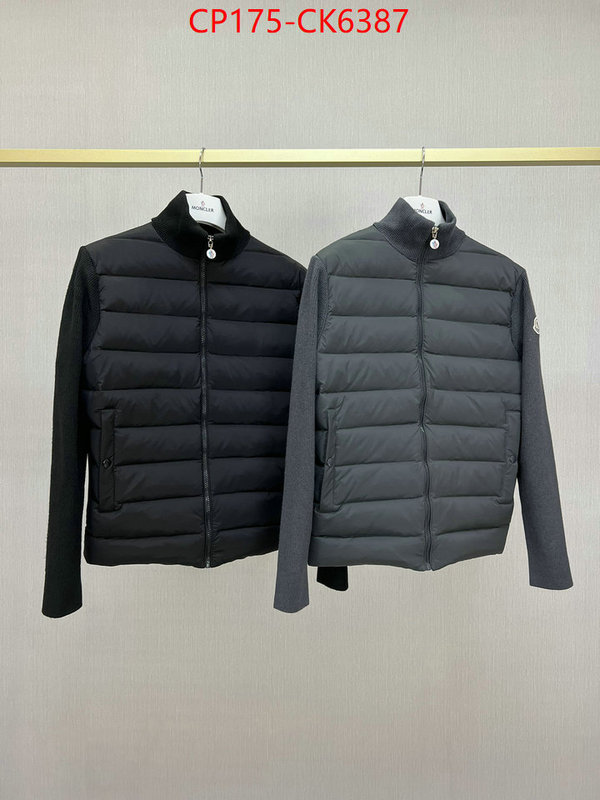 Down jacket Men-Moncler cheap wholesale ID: CK6387 $: 175USD