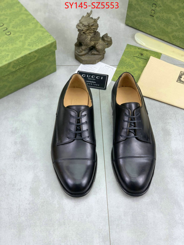 Men Shoes-Gucci aaaaa+ replica ID: SZ5553 $: 145USD