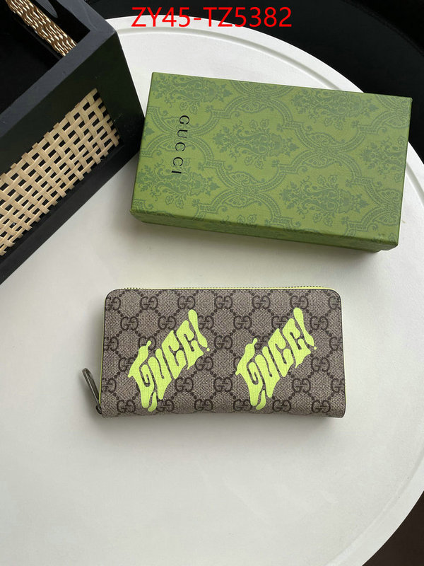 Gucci Bags(4A)-Wallet- the best affordable ID: TZ5382 $: 45USD,