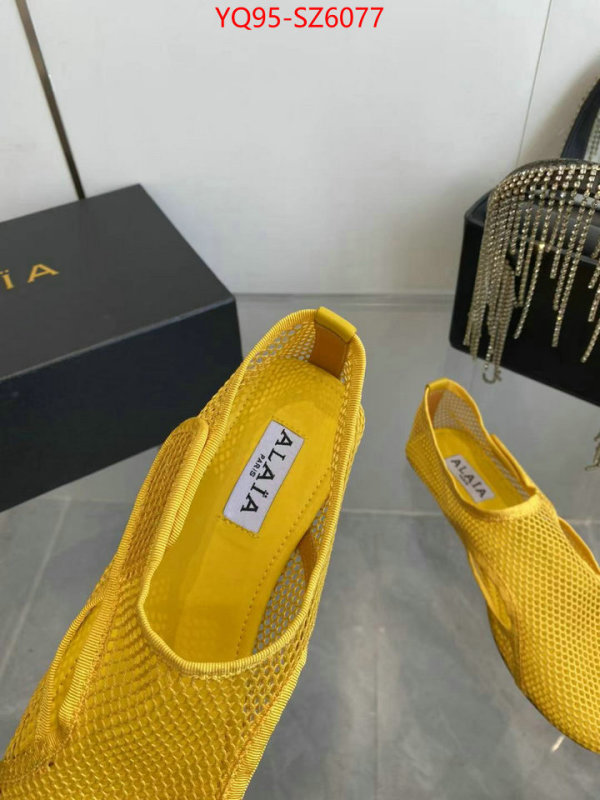Women Shoes-ALAIA replcia cheap from china ID: SZ6077 $: 95USD