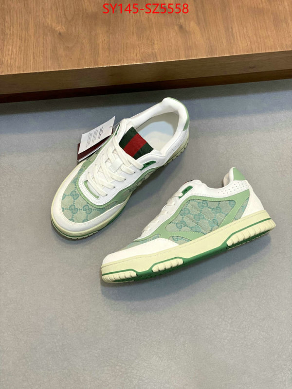Men Shoes-Gucci what is a 1:1 replica ID: SZ5558 $: 145USD